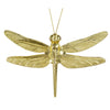 Pendaglio a forma di farfalla oro decorazione per albero di natale h 10 cm