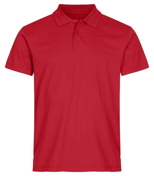 Basic Polo Rosso Polo Manica Corta