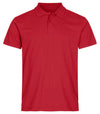 Basic Polo Rosso Polo Manica Corta