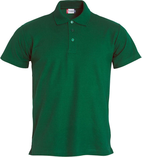 Basic Polo Verde Bottiglia Polo Manica Corta