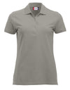 Polo Clique Classic Marion Donna Argento Polo Cotone 200 Grammi
