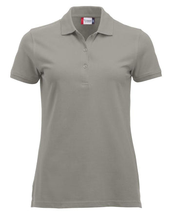 Polo Clique Classic Marion Donna Argento Polo Cotone 200 Grammi