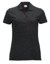 Polo Clique Classic Marion Donna Antracite Melange Polo Cotone 200 Grammi