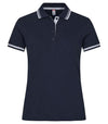 Polo Clique Astoria Blu Polo Donna con Profili