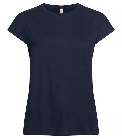 Fashion Top Blu Maglietta Donna Manica Americana