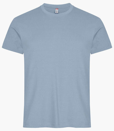 T-Shirt Clique Basic Azzurro 145 gr