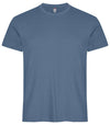 T-Shirt Clique Basic Blu Acciaio145 gr