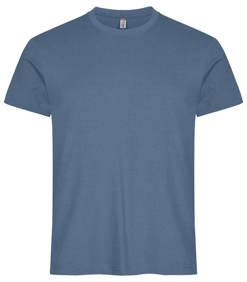 T-Shirt Clique Basic Blu Acciaio145 gr