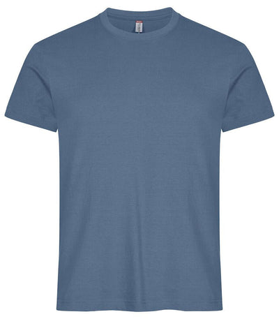T-Shirt Clique Basic Blu Acciaio145 gr
