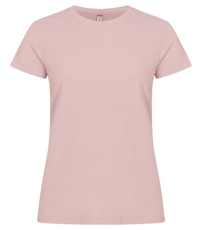 T-Shirt Donna Clique Basic Rosa Confetto 145 gr