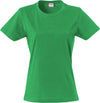 T-Shirt Donna Clique Basic Verde Acido 145 gr