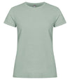 T-Shirt Donna Clique Basic Verde Salvia145 gr