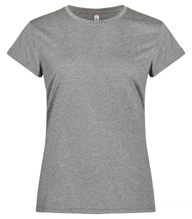 Basic Active-T Grigio Melange T-Shirt Donna Tessuto Tecnico Sportivo Asciugatura Rapida