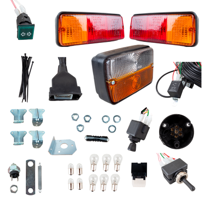 Kit luci universale per trattore 12V
