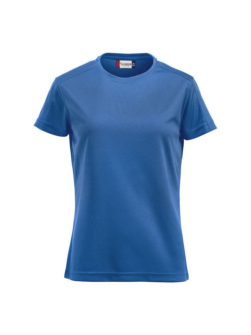 T-Shirt Tecnica Ice Royal Azzurro Maglietta Donna Sportiva Asciugatura Rapida