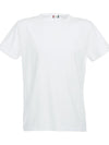 T-Shirt Stretch Bianco Maglietta Uomo Elasticizzata