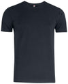 Premium Fashion-T Nero T-Shirt Cotone Alta Grammatura