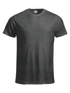 T-Shirt Clique Classic Antracite Melange 160 gr