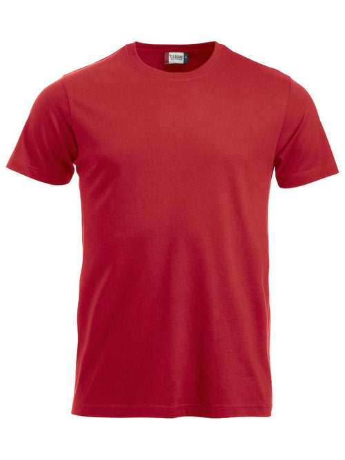 T-Shirt Clique Classic Rosso 160 gr Taglie Forti
