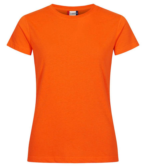 T-Shirt Clique Classic HV Arancio 160 gr Donna