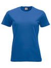 T-Shirt Clique Classic Royal 160 gr Donna