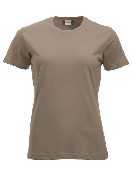 T-Shirt Clique Classic Caffe Latte 160 gr Donna
