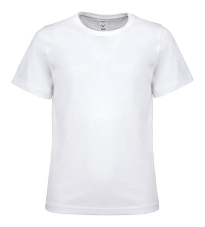 Classic Organic-T Bianco T-Shirt Bambino Cotone Biologico Ecosostenibile