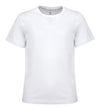 Classic Organic-T Bianco T-Shirt Bambino Cotone Biologico Ecosostenibile