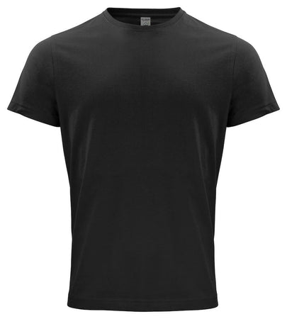 Classic Organic-T Nero T-Shirt Cotone Biologico Ecosostenibile Taglie Forti