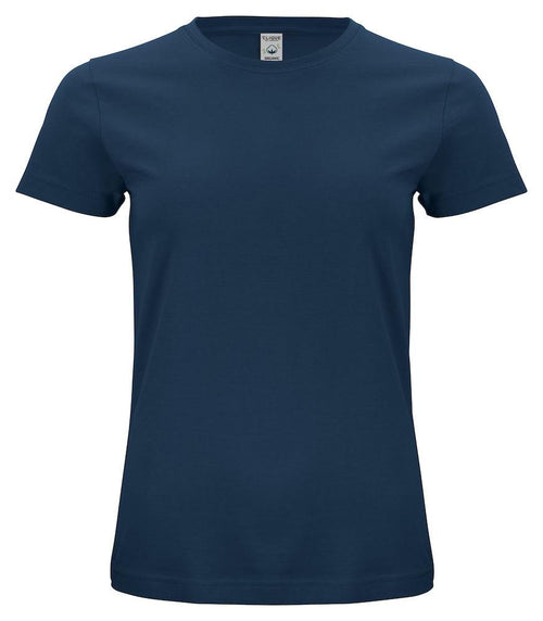 Classic Organic-T Blu T-Shirt Donna Cotone Biologico Ecosostenibile