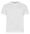 T-Shirt Clique Oversize Bianco 200 gr