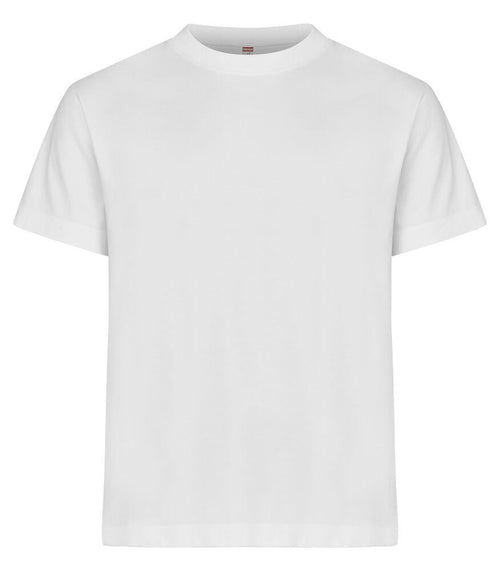 T-Shirt Clique Oversize Bianco 200 gr