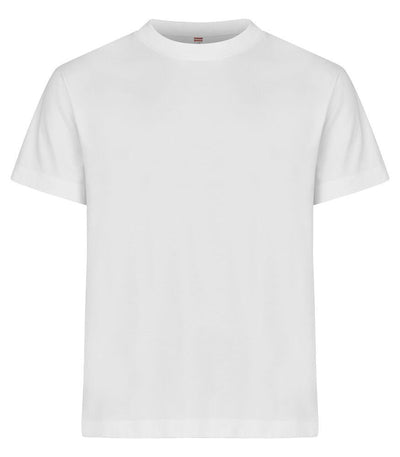 T-Shirt Clique Oversize Bianco 200 gr Taglie Forti