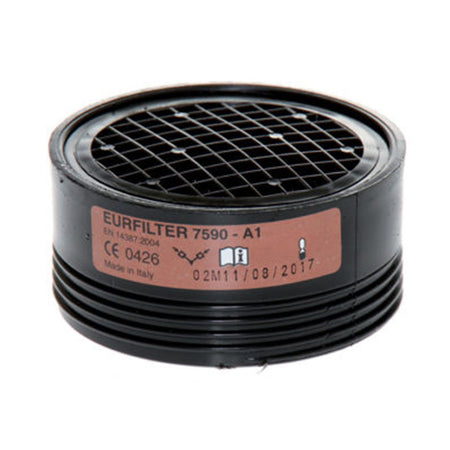 Filtro sostitutivo protezione "A1" per semi maschera Euromask raccordo filettato
