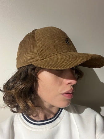 Cappello Armas velluto a coste logo