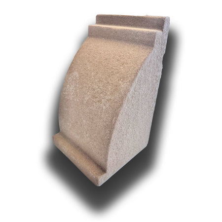 11,99pz *** STOCK *** Fregio capitello cimasa per esterno in xps resinati 15x15X25cm PD02