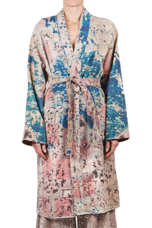 LA FEMME BLANCHE La Femme Blanche - Kimono - 470159 - Fantasia Panna da donna