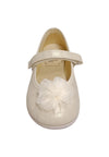 Ballerina bambina Vul-Ladi Candy beige tela velcro comfort style