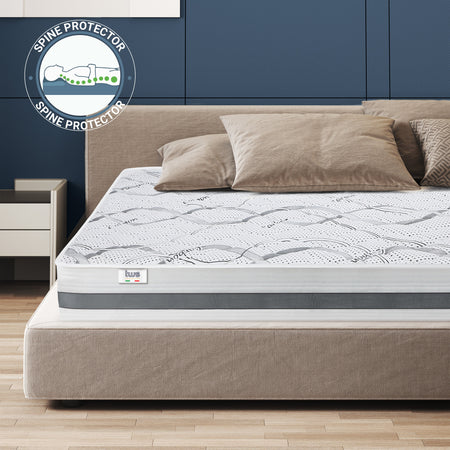 Materasso Memory Foam singolo CARBON | Altezza 22 cm | Made in Italy