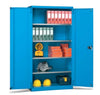 Armadio metallico alta portata per attrezzature a porte battenti con 4 piani cm. 102,3x55,5x200h