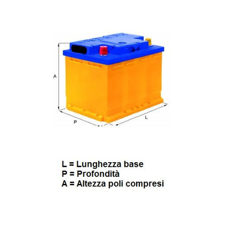 03009027 Batteria Fiamm 6 V 4,5 Ah
