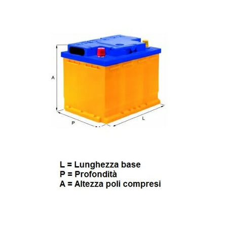 03009028 Batteria Fiamm 12 V 9 Ah
