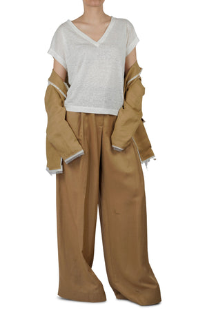 NIU - T-shirt - 450228 - Latte da donna