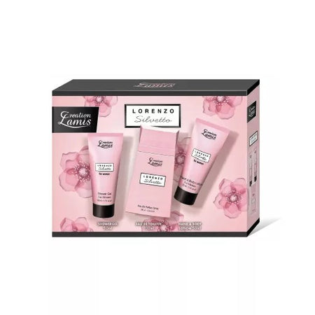 Creation Lamis EDP LORENZO SILVETTO Donna set 3 pezzi