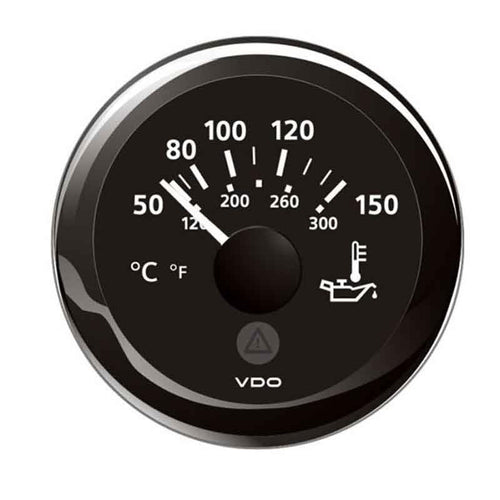 Indicatore Temperatura OLio Motore Nero 50-150C A