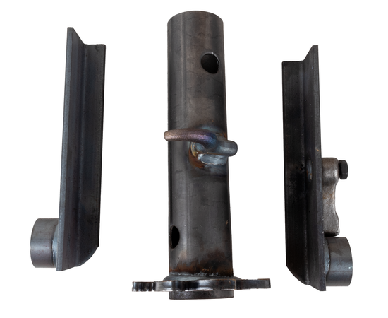 Verricello destro per rimorchi ø 42mm