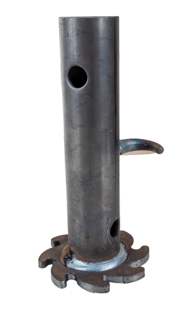 Verricello destro per rimorchi ø 42mm