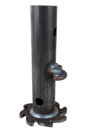 Verricello destro per rimorchi ø 42mm