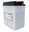 Batteria Fulbat per trattorini tagliaerba da 12V 14Ah con acido
