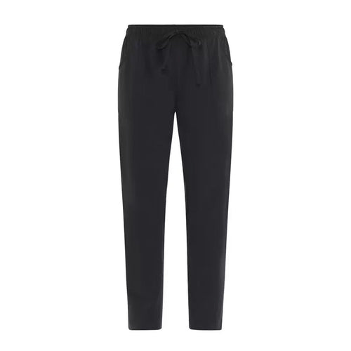 Pantalone Microfibra Alan Nero Pantalone Leggero No Stiro